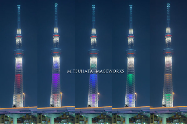 スカイツリー　オリンピック招致バージョン